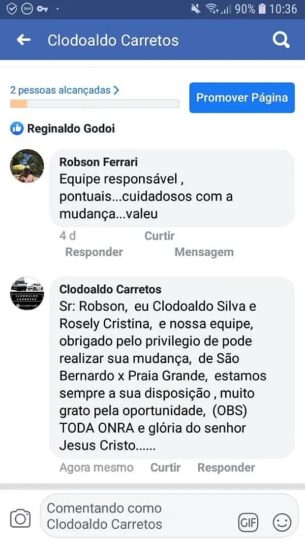 Review do Whatsapp Avaliação